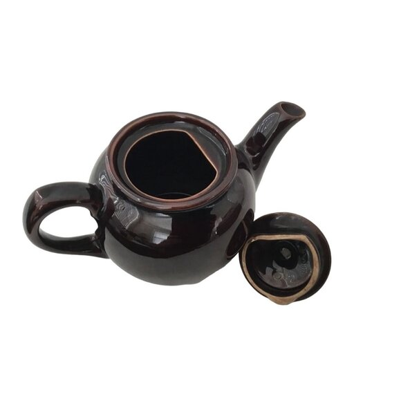 Vintage Brown Sadler Teapot Classic Glaze Made in England - Picture 5 of 6